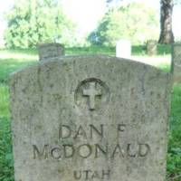 Dan F (New) MCDONALD (VETERAN WWI)