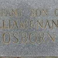 Infant Son OSBORN